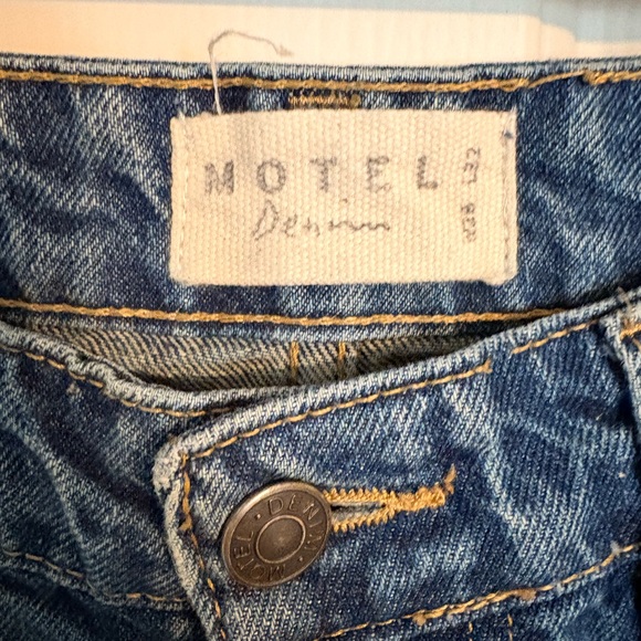 Motel Rocks Low Rise Parallel Jeans - Picture 3 of 3